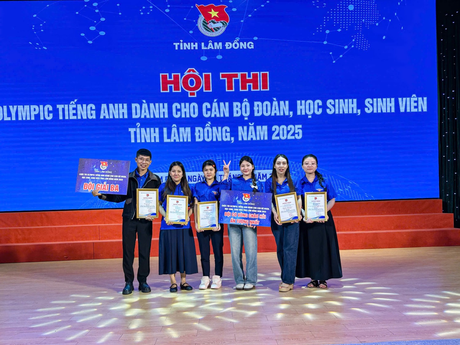 Kết quả hội thi Olympic Tiếng Anh
